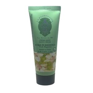 La Florentina Hand Cream Fresh Magnolia 2.5 Oz New Never Used‎ Made in Italy